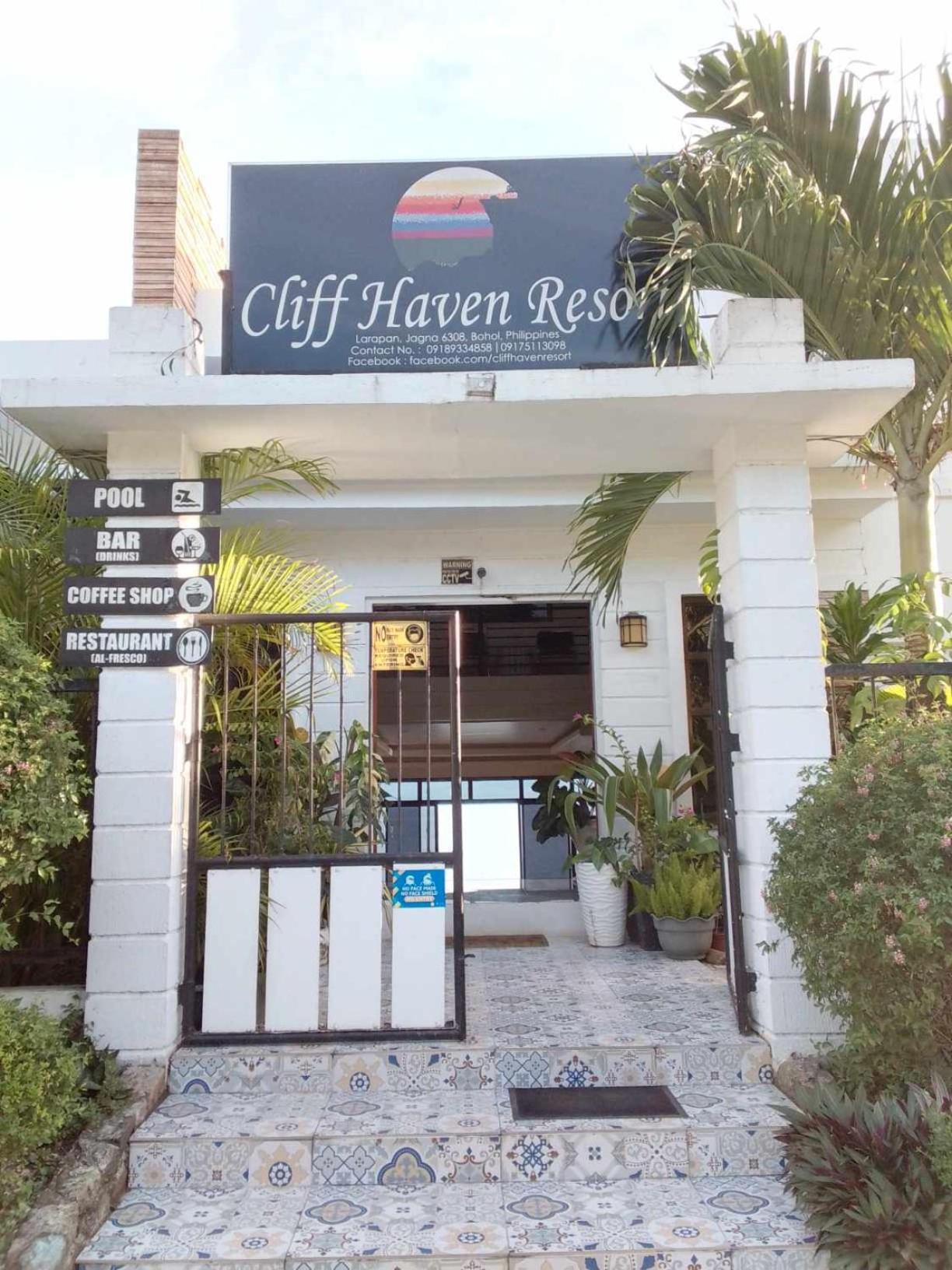 Cliff Haven Resort Jagna Extérieur photo